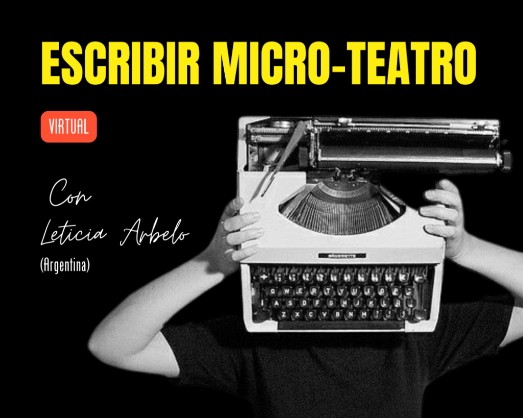 Escribir Microteatro (Virtual)